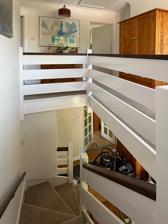 Cuckfield Property Services hallway and stairway decoration